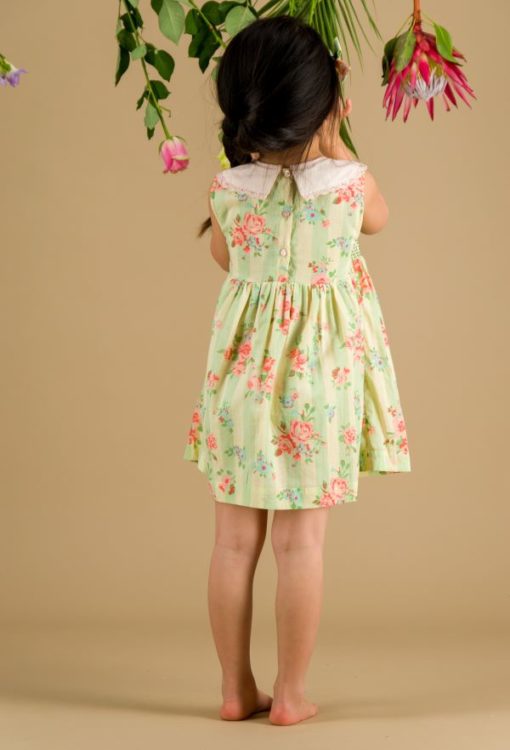 Bachaa Nallini Dress back - Little French Heart