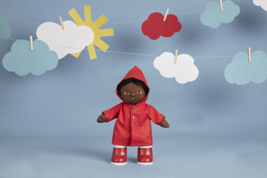 Olli-Ella-Dinkum Doll Rainy Play Set Little French Heart