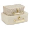 Konges Slojd Meadow Suitcases - Little French Heart