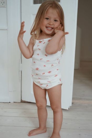 Konges Slojd Minnie Underwear Bonderose beautful for girls- Little French Heart