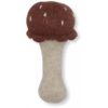 Kongesslojd Mushroom Hand Rattle - Little French Heart