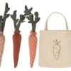 Maileg Carrots in Shopping Bag - Little French Heart