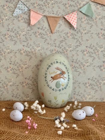 Maileg Easter Egg - Little French Heart Mint 2