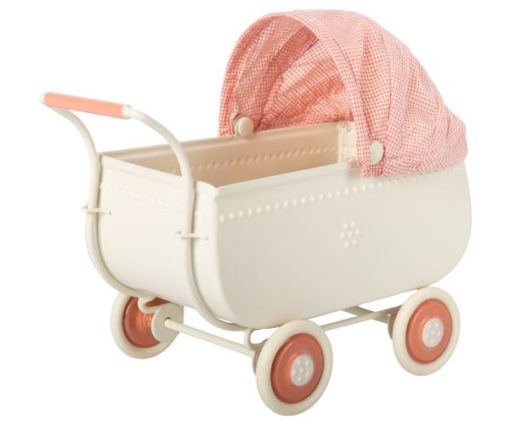 Maileg Pram Coral Micro - Little French Heart