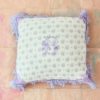 Bonjour Diary Cushion Cover Small Pastel Flowers - Little French Heart