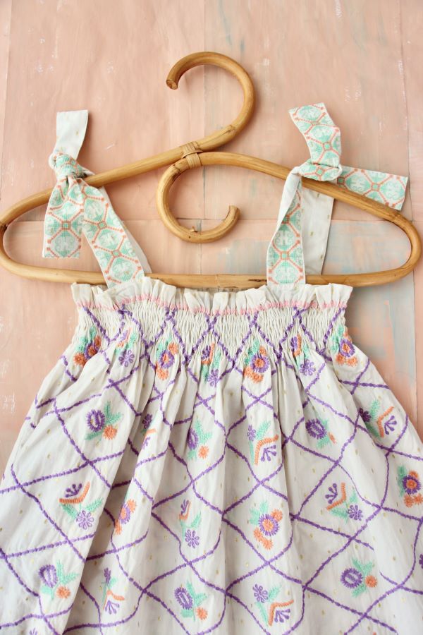Bonjour Diary Embroidered Skirt Dress (S2, 10)