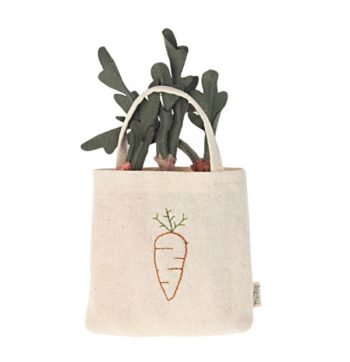 Maileg Carrots in Shopping Bag - Little French Heart