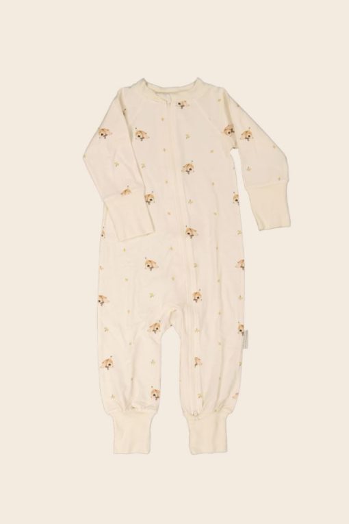 Mrs Mighetto Baby Pyjamas Long Ear - Little French Heart