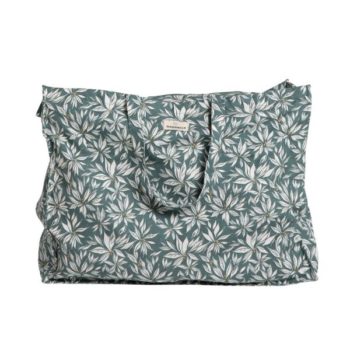Gabrielle Paris week-end-bag-palma-celadon perfect getaway bag - Little French Heart
