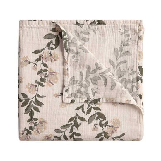 Garbo & Friends Honeysuckle Muslin Cloth - Little French Heart
