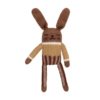 Main Sauvage_knitted_toy_bunny_sienna_striped_pants - Little French Heart