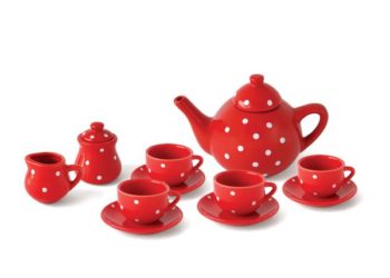 Champion Porcelain Polka Dot Tea Set a beautiful tea set - Little French Heart