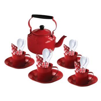 Picnic Set with Kettle & Carry Case 22 piece - Little French Heart