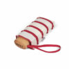 anatole-micro umbrella-red and white striped -Little French Heart