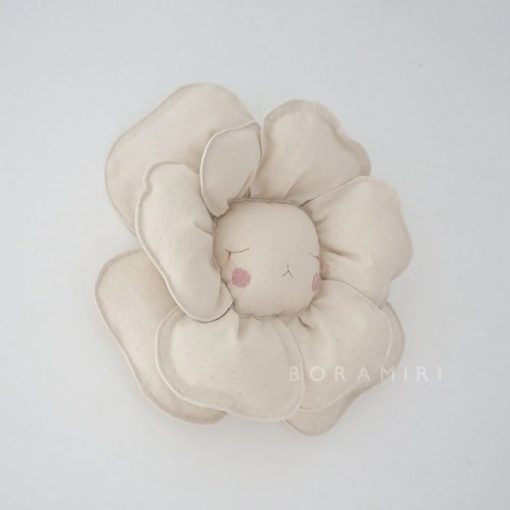 Boramiri Dream Flower Ivory Side View - Little French Heart