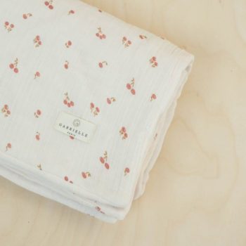 Gabrielle Paris Baby Quilt Blossom Dragee beautiful thickness - Little French Heart