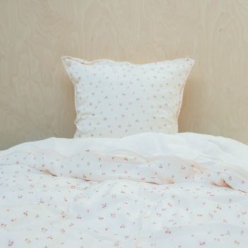 Gabrielle Paris Single Bed Quilt Set Blossom Eurosham Pillow - Little French Heart