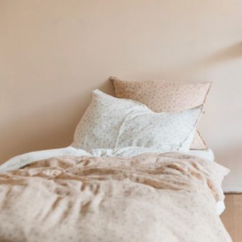 Gabrielle Paris Single Bed Quilt Set Etincelle Argile bedding - Little French Heart