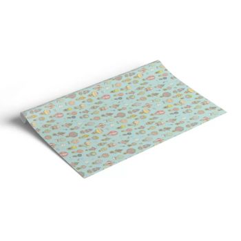 Atelier Choux Wrapping-paper-Blue-Little French Heart