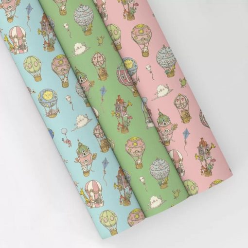 Atelier Choux three-wrapping-papers-Little French Heart