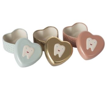 Maileg Tooth Box Interior - Little French Heart