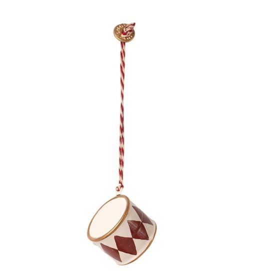 Maileg red metal drum - Little French Heart