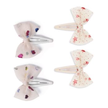 Konges Slojd 4-Pack Tulle Bowie Hairclips