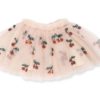 Konges Slojd Yvonne Sequin Skirt Cherry 1 - Little French Heart
