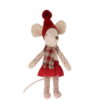 Maileg Big Sister Christmas Mouse - Little French Heart