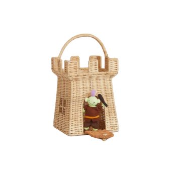 Olli Ella Castle Bag with Holdie Folk for Children - Little French Heart