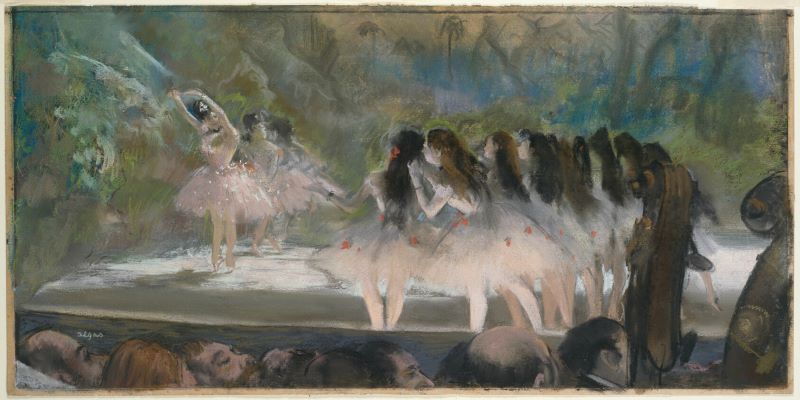 The Paris Opera Ballet School - Edgar Degas small