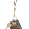 Walther & CO Brown Acorn Hanging
