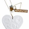 Walther & Co Lovely White Heart