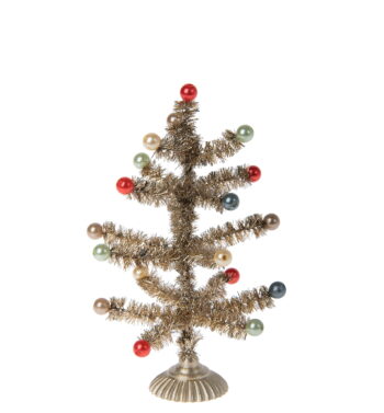 Maileg miniature Christmas Tree Gold - Little French Heart