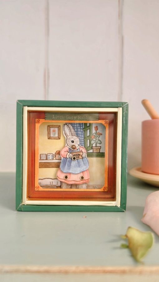 Dancing Musical Little Grey Rabbit - Little French Heart Beautiful Chidlren's Gifts