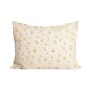 Garbo Mimosa Muslin Pillowcase - Little French Heart