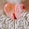 Glitter Rose Lollipop Little French Heart Valentine