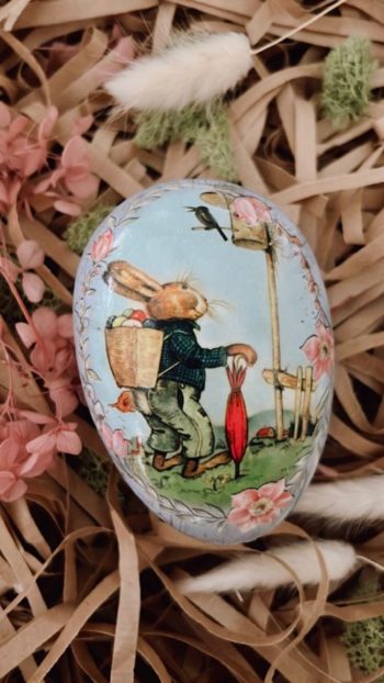 German Traditional Vintage Easter Eggs - Coming Home - Little French Heart