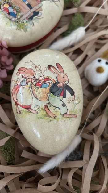 German Vintage Easter The Egg Collection - Little French Heart
