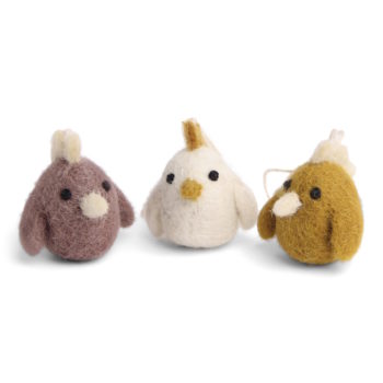 Gry & Sif Rooster Mini pack of 3 - Little French Heart