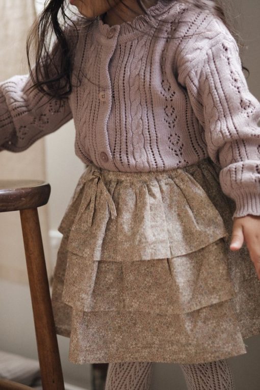 Jamie Kay Organic Cotton Abbie Skirt - Chloe Floral - Little Frenc