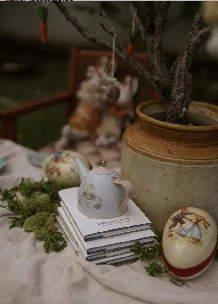 Jess Farthing Easter Tea and bunnies - Little French Heart