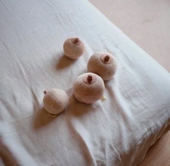 Konges Slojd Rolling Boobies Apricot - Little French Heart