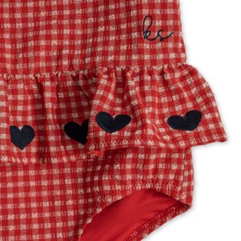 Konges Slojd Soline Swimsuit Barbados Cherry - Little French Heart 6