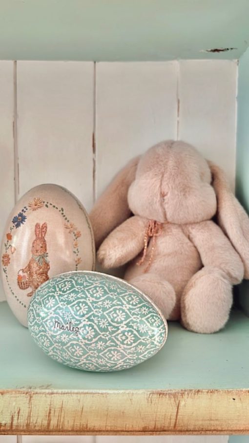 Maileg Plush Bunny Oyster & mint Egg Set - Little French Heart