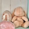 Maileg Plush Bunny Peach Cream & Mint Egg Set - Little French Heart