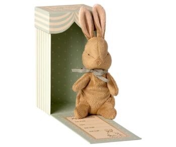 My First Bunny Light Blue 2 - Little French Heart
