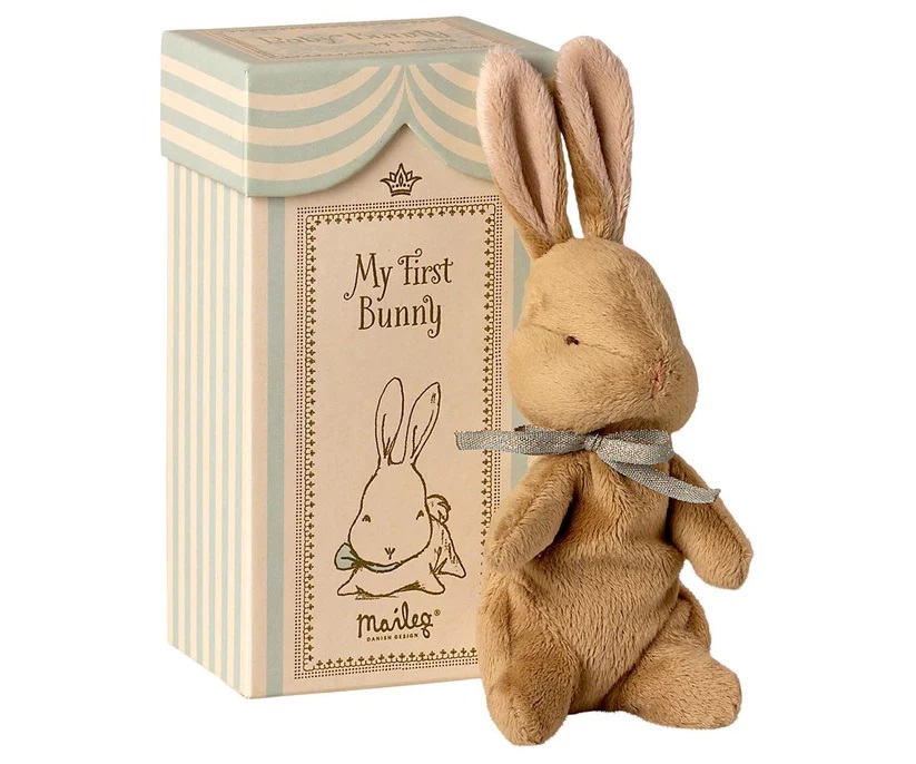 My First Bunny Light Blue - Little French Heart