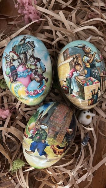 Traditional German Vintage Easter Eggs - Little French Heart