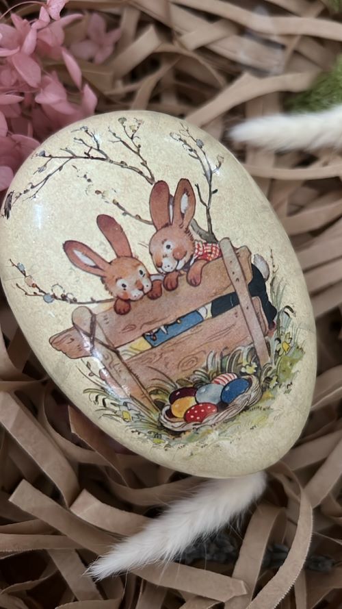 Vintage Easter Egg The Bell - Little French Heart